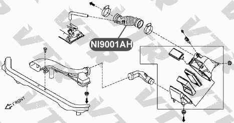 Патрубок воздуховода <b>VTR NI9001AH</b> - изображение 1