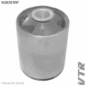 Сайлентблок полиуретановый продольного рычага задней подвески, передний VTR SQ0201RP - изображение