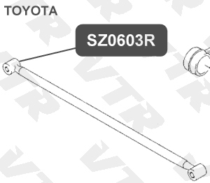 Сайлентблок поперечной тяги задней подвески VTR SZ0603R - изображение 2