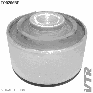 Сайлентблок полиуретановый продольного рычага задней подвески VTR TO0205RP - изображение Сайлентблок полиуретановый продольного рычага задней подвески VTR TO0205RP - изображение