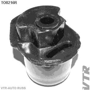 Сайлентблок балки задней подвески <b>VTR TO0216R</b> - изображение Сайлентблок балки задней подвески <b>VTR TO0216R</b> - изображение