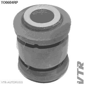 Сайлентблок полиуретановый поперечной тяги задней подвески VTR TO0604RP - изображение