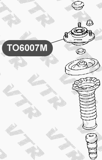 Опора переднего амортизатора <b>VTR TO6007M</b> - изображение 1