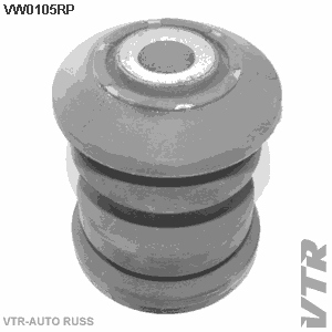 Сайлентблок полиуретановый рычага передней подвески VTR VW0105RP - изображение