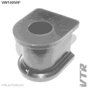 Втулка полиуретановая стабилизатора передней подвески VTR VW1405RP - изображение Втулка полиуретановая стабилизатора передней подвески VTR VW1405RP - изображение