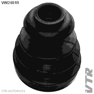 Чехол ШРУС переднего привода, внутренний (смазка+хомуты) VTR VW2401R - изображение