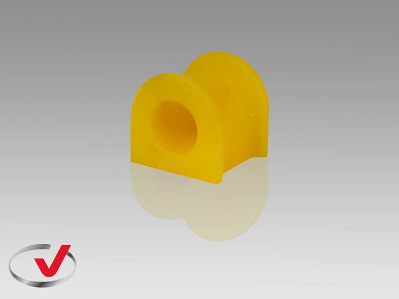 Втулка полиуретановая стабилизатора переднего I.D=24 mm <b>VTULKA 101752</b> - изображение