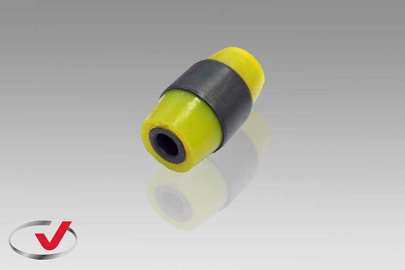 Сайлентблок полиуретановый (усиленный) заднего амортизатора, нижнее крепление <b>VTULKA 106085</b> - изображение