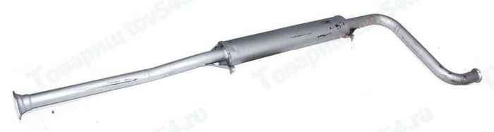 Резонатор ВАЗ 2110 карб. без катализатора ЭКОНОМ <b>ВВВ 2110-1200020-01</b> - изображение