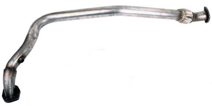 Труба приемная ВАЗ 2123 Шеви Нива 2004-2009 г.в. нового образца с виброкомпенсатором <b>ВВВ 2123-1203010-10</b> - изображение 1