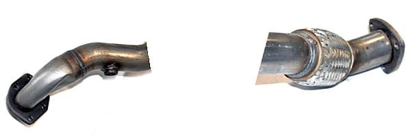 Труба приемная ВАЗ 2123 Шеви Нива 2004-2009 г.в. нового образца с виброкомпенсатором <b>ВВВ 2123-1203010-10</b> - изображение 2