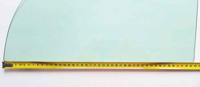 Стекло форточки (уголок) задней правой двери TOYOTA CROWN MS300 / 310 4D SED 91-95 <b>XYG MS133 RQ/RH</b> - изображение 2