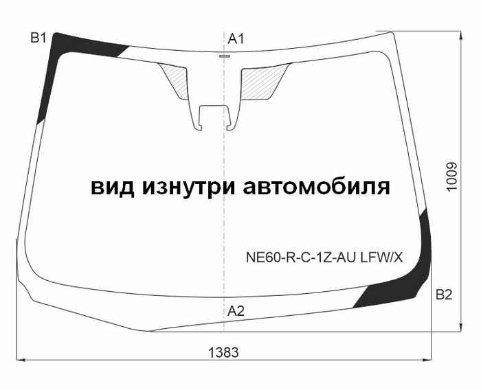 Стекло лобовое (Камера) Toyota Auris 12-16 <b>XYG NE60-R-C-1Z-AU LFW/X</b> - изображение Стекло лобовое (Камера) Toyota Auris 12-16 <b>XYG NE60-R-C-1Z-AU LFW/X</b> - изображение