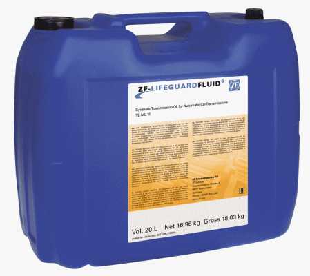 Масло трансмиссионное 20L <b>ZF PARTS S671090172</b> - изображение