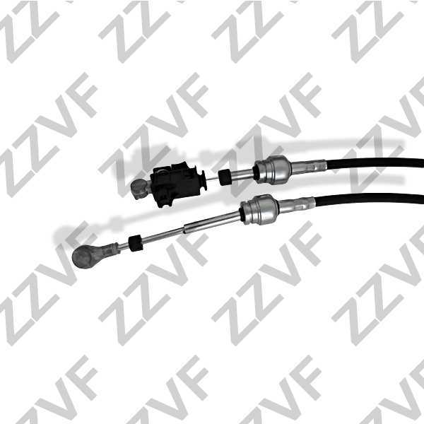 Трос механизма выбора передач BOXER- II JUMPER-II DUCATO-III 00-06 <b>ZZVF ZV2455V9</b> - изображение 2