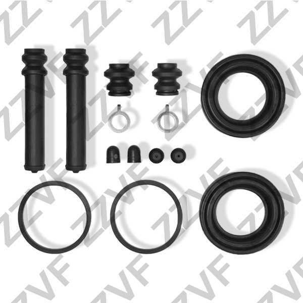 Ремкомплект суппорта тормозного заднего TOYOTA LAND CRUISER 200 UZJ200 VDJ200 GRJ200 (07-) <b>ZZVF ZVCER036</b> - изображение