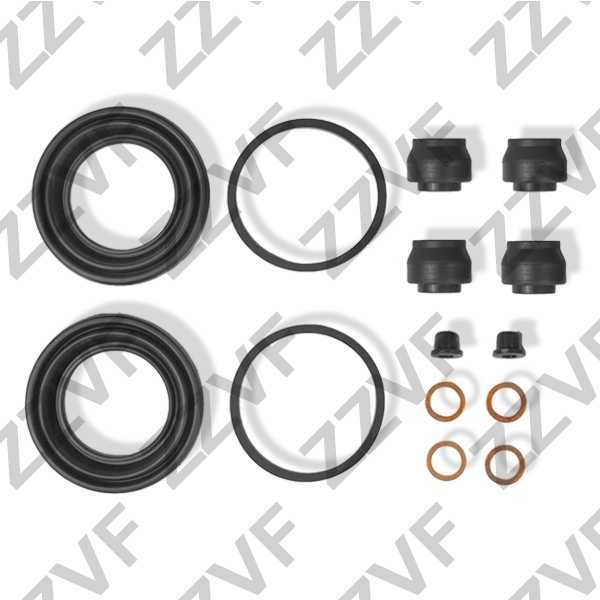 Ремкомплект суппорта тормозного заднего TOYOTA LAND CRUISER 100 HDJ100 UZJ100 (02-07) <b>ZZVF ZVCER063</b> - изображение