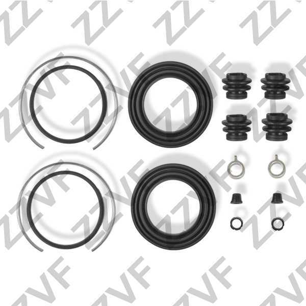 Ремкомплект суппорта тормозного переднего TOYOTA COROLLA ADE150 NDE150 NRE150 (08-09) <b>ZZVF ZVCER068</b> - изображение