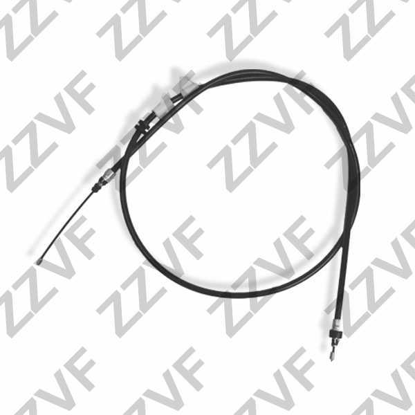 Трос стояночного тормоза левый <b>ZZVF ZVTC100</b> - изображение Трос стояночного тормоза левый <b>ZZVF ZVTC100</b> - изображение