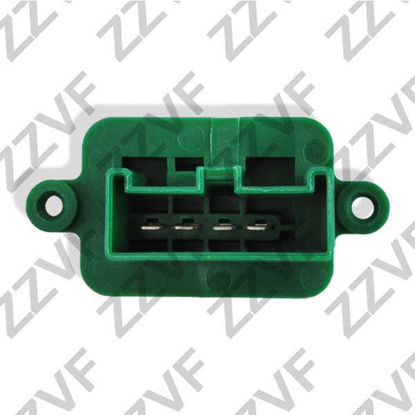 Резистор вентилятора отопителя FIAT PUNTO (03-...) <b>ZZVF ZVYL7647</b> - изображение