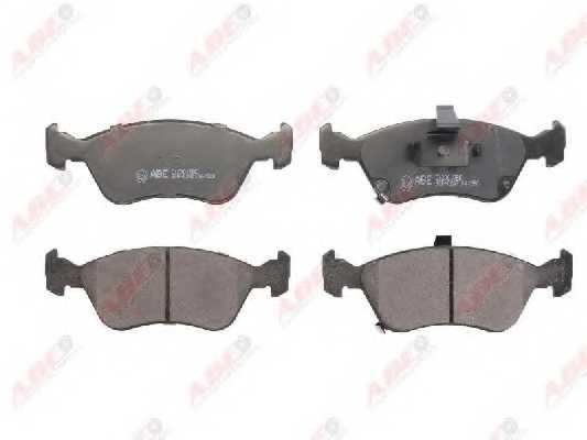Колодки тормозные дисковые передний для TOYOTA AVENSIS(#T22#), CORONA <b>ABE C12001ABE</b> - изображение 4