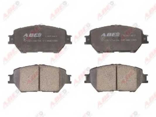Колодки тормозные дисковые передний для LEXUS IS(AVE3#,GSE3#) / TOYOTA CAMRY(#XV3#,ACV3#,MCV3#) <b>ABE C12104ABE</b> - изображение 2