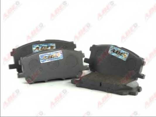 Колодки тормозные дисковые передний для LEXUS RX(GSU3#,MCU3#,MHU3#) <b>ABE C12108ABE</b> - изображение 1