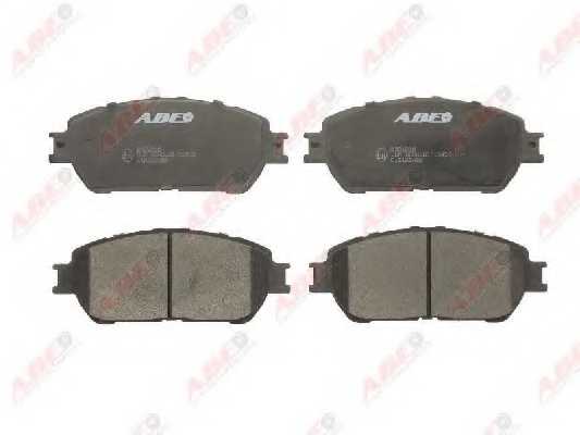 Колодки тормозные дисковые передний для TOYOTA AVALON(GSX3#), CAMRY SOLARA(ACV3#,MCV3#), CAMRY(#XV4#,ACV3#,MCV3#, #XV3#), SIENNA(GSL2#,MCL2#) <b>ABE C12125ABE</b> - изображение 2