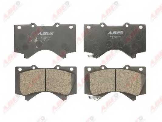 Колодки тормозные дисковые передний для TOYOTA LAND CRUISER 200(UZJ2#,VDJ2#), SEQUOIA(UCK35#,UCK45#) <b>ABE C12129ABE</b> - изображение 1