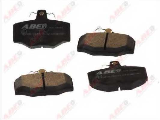 Колодки тормозные дисковые задний для NISSAN ALMERA TINO(V10), ALMERA(N16), PRIMERA(P10,P11,W10,WP11) <b>ABE C21031ABE</b> - изображение 1