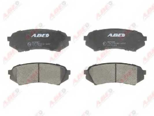 Колодки тормозные дисковые задний для LEXUS LX(UZJ100), RX(GSU3#,MCU3#,MHU3#) / TOYOTA LAND CRUISER 100(FZJ1#,UZJ1#), LAND CRUISER 90(#J9#) <b>ABE C22017ABE</b> - изображение 2