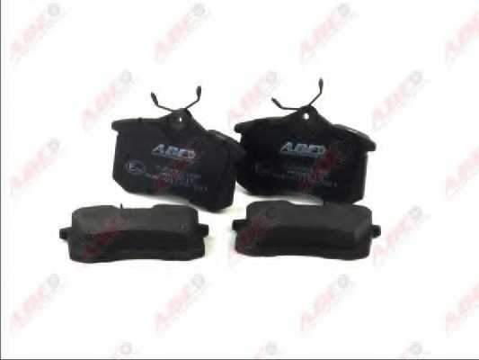 Колодки тормозные дисковые задний для AUDI A1, A2, A3, A4, A6, A8, ALLROAD, TT / CITROEN BERLINGO, C2, C3, C4, C8, DS3, DS4, JUMPY, XSARA / FIAT DOBLO, ULYSSE / FORD GALAXY / LANCIA PHEDRA / PEUGEOT 1007, 2008, 207, 208, 307, 308, 807, EXPERT, PARTNER /