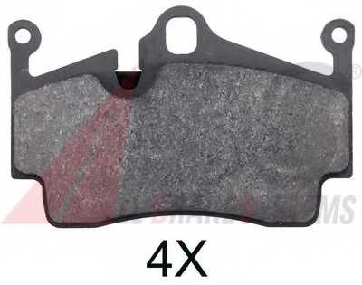 Колодки тормозные дисковые для PORSCHE BOXSTER(981,987), CAYMAN(981,987) <b>A.B.S. 37697</b> - изображение Колодки тормозные дисковые для PORSCHE BOXSTER(981,987), CAYMAN(981,987) <b>A.B.S. 37697</b> - изображение