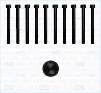 Комплект болтов головки цилидра AJUSA 81030400 - изображение Комплект болтов головки цилидра AJUSA 81030400 - изображение