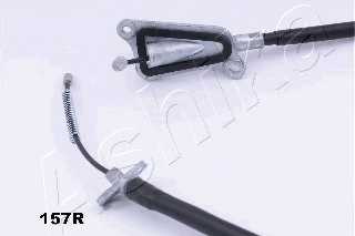 Трос стояночной тормозной системы ASHIKA 131-01-157R - изображение 1