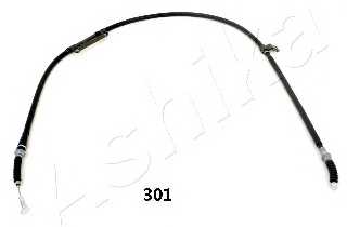 Трос ручного тормоза MAZDA 626 IV 92-97, XEDOS 6 9 <b>ASHIKA 13103301</b> - изображение