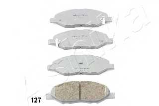 Колодки тормозные дисковые передний для NISSAN TIIDA(C11X,SC11X) <b>ASHIKA 50-01-127</b> - изображение Колодки тормозные дисковые передний для NISSAN TIIDA(C11X,SC11X) <b>ASHIKA 50-01-127</b> - изображение