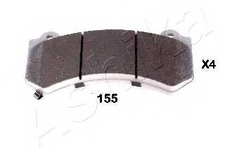 Колодки тормозные дисковые для NISSAN GT-R(R35) <b>ASHIKA 50-01-155</b> - изображение Колодки тормозные дисковые для NISSAN GT-R(R35) <b>ASHIKA 50-01-155</b> - изображение