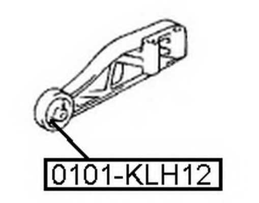 Сайлентблок, рычаг независимой подвески колеса <b>ASVA 0101KLH12</b> - изображение