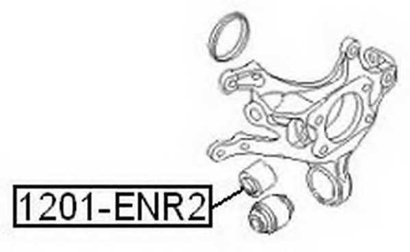 Сайлентблок HYUNDAI/KIA 1201ENR2 <b>ASVA 1201-ENR2</b> - изображение Сайлентблок HYUNDAI/KIA 1201ENR2 <b>ASVA 1201-ENR2</b> - изображение