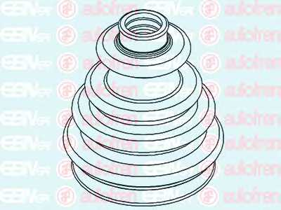 Комплект пылника приводного вала AUTOFREN SEINSA D8516 - изображение