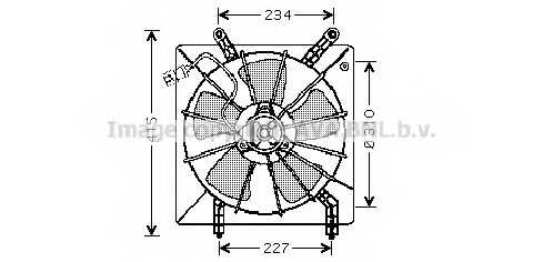 Вентилятор <b>AVA QUALITY COOLING HD7510</b> - изображение Вентилятор <b>AVA QUALITY COOLING HD7510</b> - изображение