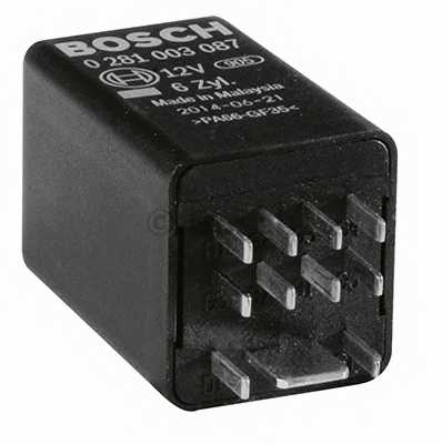 Блок управления, время накаливания BOSCH 0 281 003 087 - изображение