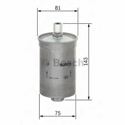 Фильтр топливный BOSCH 0 450 905 007 - изображение