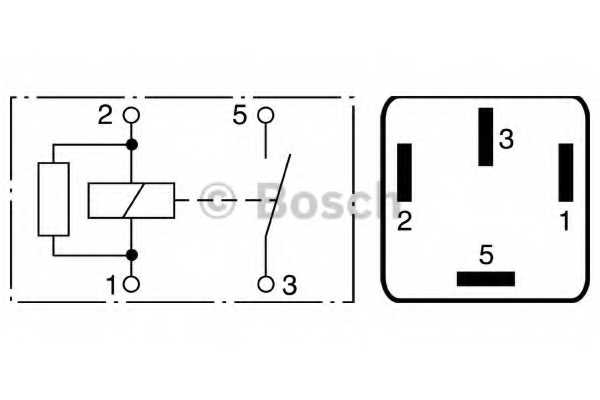 Блок управления, время накаливания BOSCH 0 986 332 001 - изображение 2
