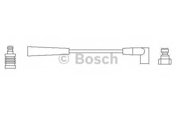 Провод зажигания BOSCH 0 986 356 064 - изображение Провод зажигания BOSCH 0 986 356 064 - изображение