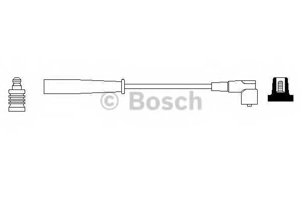 Провод зажигания BOSCH 0 986 356 129 - изображение