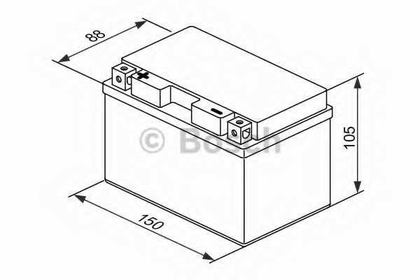 Аккумулятор BOSCH 0 092 M60 160 - изображение 1