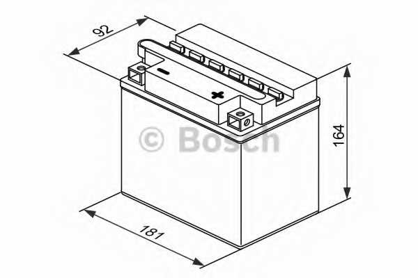 Аккумулятор BOSCH 0 092 M4F 420 - изображение 1