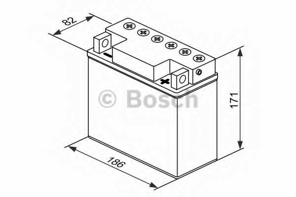Аккумулятор BOSCH 0 092 M4F 410 - изображение 1